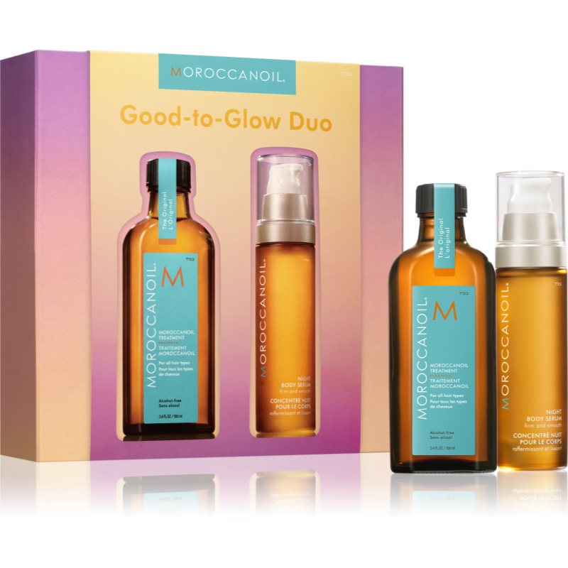 Moroccanoil Good-to-Glow Duo комплект за коса и тяло - Комплект - Сравни цени от 1 магазин с безплатна доставка