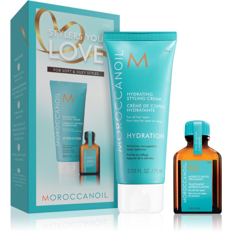 Moroccanoil Hydration Stylers You Love комплект за подхранване и хидратация за всички видове коса - Комплект - Сравни цени от 1 магазин с безплатна доставка