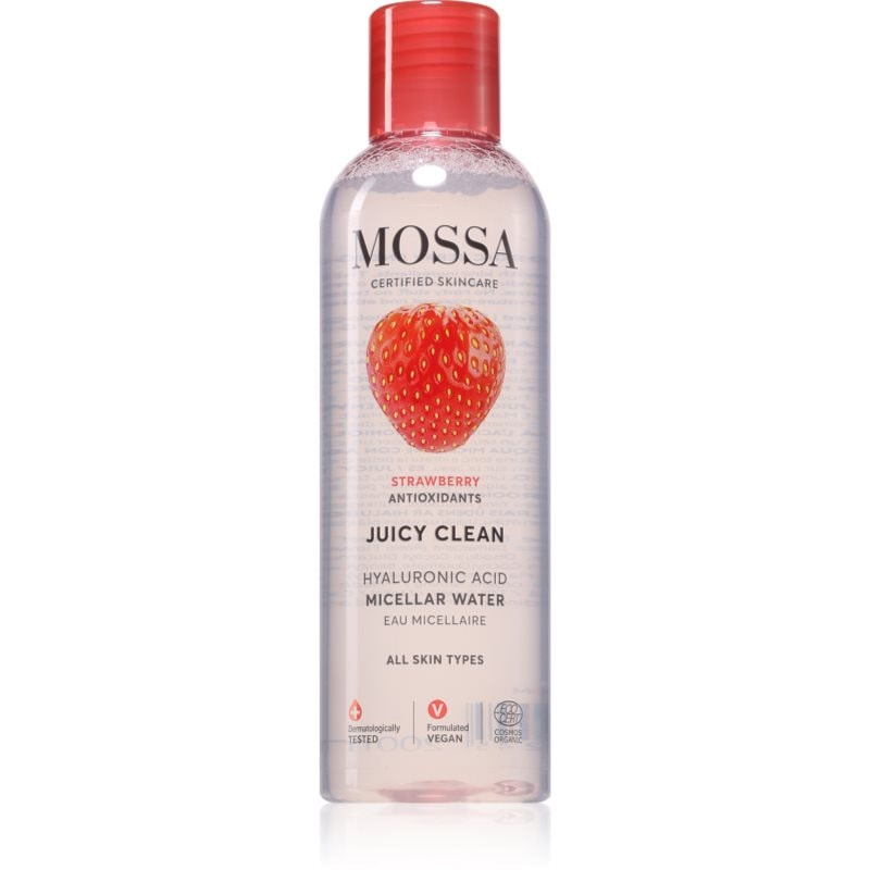 Mossa Juicy Clean мицеларна вода - Грижа за лице - Сравни цени от 1 магазин с безплатна доставка