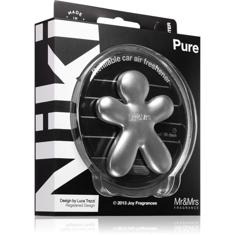 Mr & Mrs Fragrance Niki Pure aроматизатор за автомобил сменяема