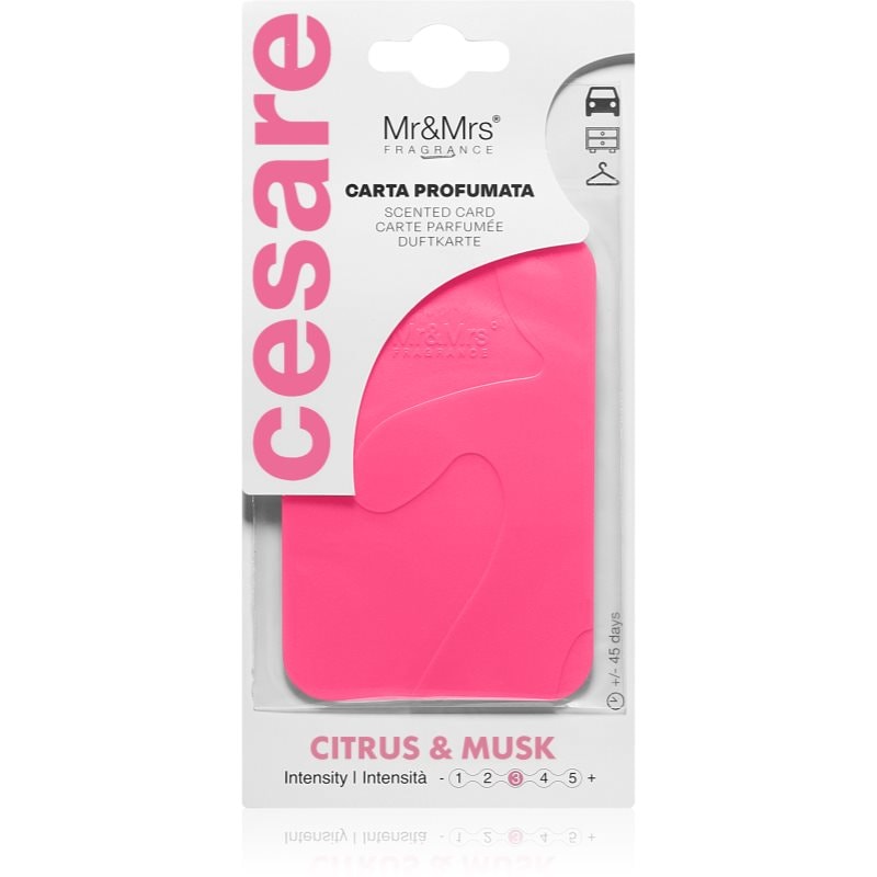 Mr & Mrs Fragrance Cesare Citrus & Musk ароматизирана свещ - Аромат - Сравни цени от 1 магазин с безплатна доставка