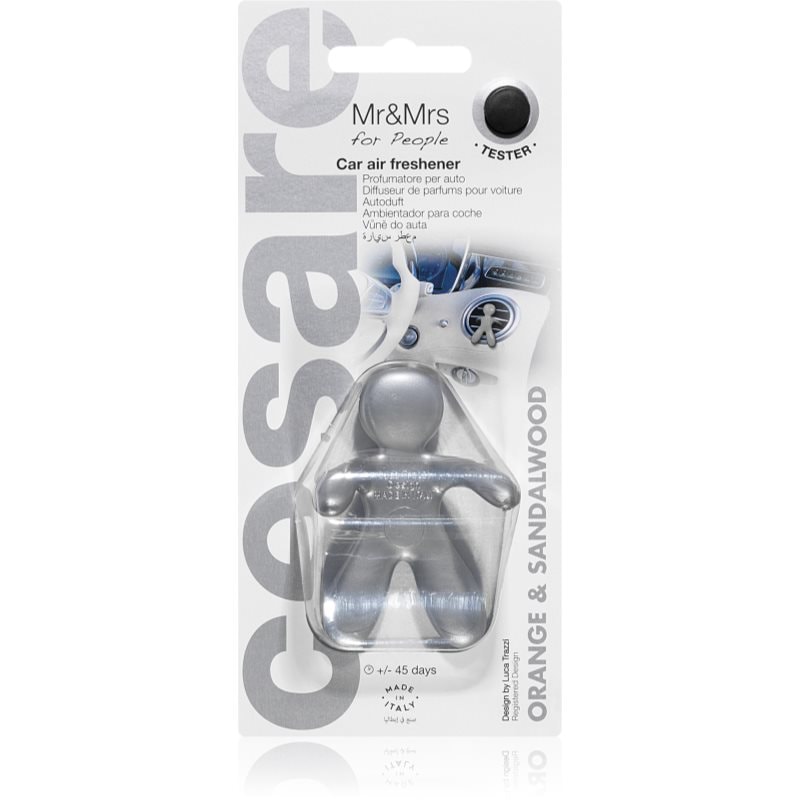 Mr & Mrs Fragrance Cesare Orange & Sandalwood aроматизатор за автомобил - Аромат - Сравни цени от 1 магазин с безплатна доставка