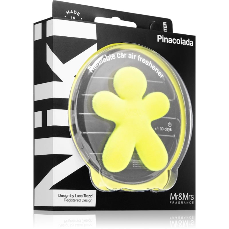 Mr & Mrs Fragrance Niki Velvet Pinacolada aроматизатор за автомобил сменяема - Аромат - Сравни цени от 1 магазин с безплатна доставка