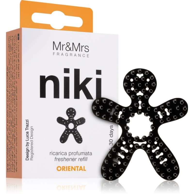 Mr & Mrs Fragrance Niki Oriental aроматизатор за автомобил пълнител - Аромат - Сравни цени от 1 магазин с безплатна доставка