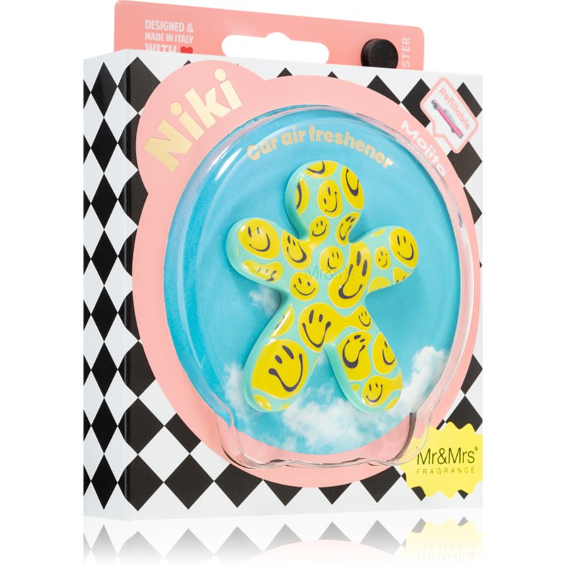 Mr & Mrs Fragrance Niki Mojito aроматизатор за автомобил - Аромат - Сравни цени от 1 магазин с безплатна доставка