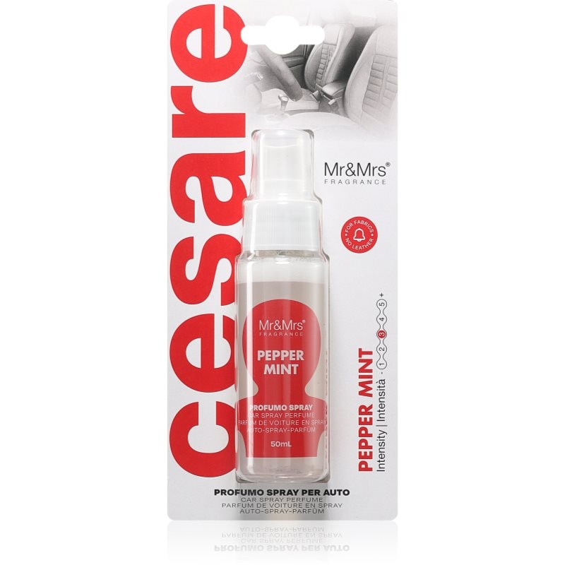 Mr & Mrs Fragrance Cesare Peppermint ароматизатор за въздух за колата - Аромат - Сравни цени от 1 магазин с безплатна доставка