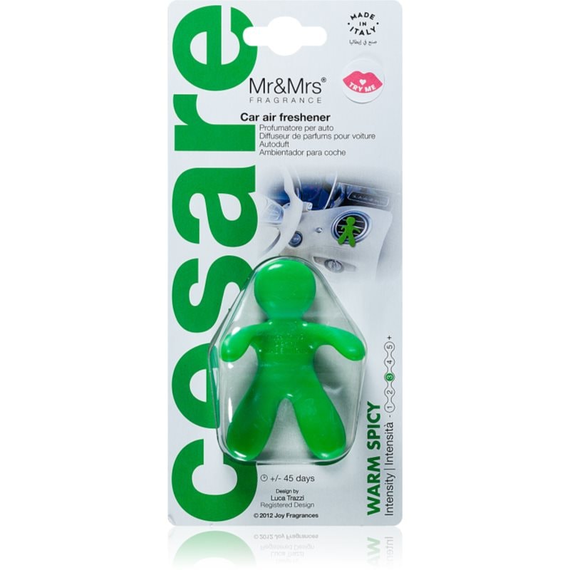 Mr & Mrs Fragrance Cesare Warm Spicy aроматизатор за автомобил - Аромат - Сравни цени от 1 магазин с безплатна доставка