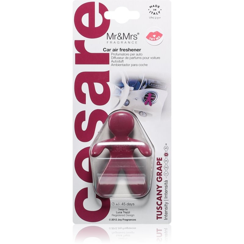 Mr & Mrs Fragrance Cesare Tuscany Grape aроматизатор за автомобил - Аромат - Сравни цени от 1 магазин с безплатна доставка