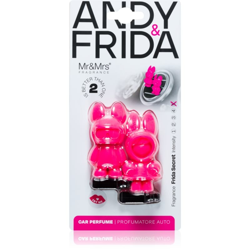Mr & Mrs Fragrance Andy & Frida Frida Secret aроматизатор за автомобил - Аромат - Сравни цени от 1 магазин с безплатна доставка