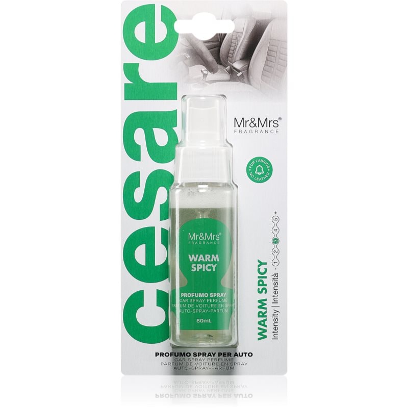 Mr & Mrs Fragrance Cesare Warm Spicy ароматизатор за въздух за колата - Аромат - Сравни цени от 1 магазин с безплатна доставка