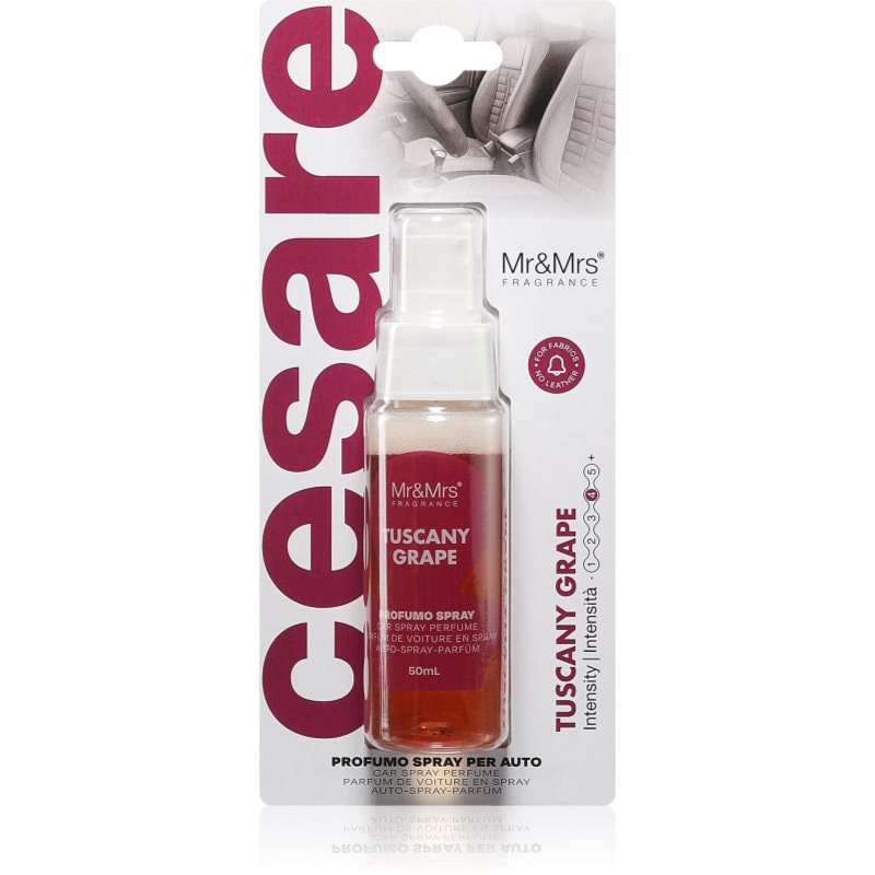 Mr & Mrs Fragrance Cesare Tuscany Grape ароматизатор за въздух за колата - Аромат - Сравни цени от 1 магазин с безплатна доставка