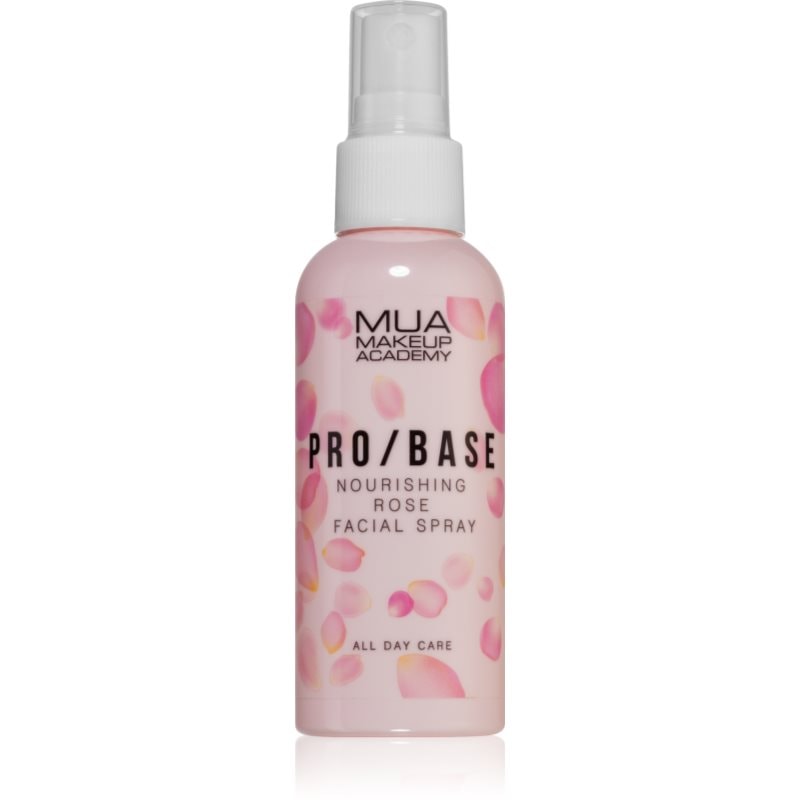 MUA Makeup Academy PRO/BASE Rose мъгла за лице за фиксиране на грима с розова вода - Грим - Сравни цени от 1 магазин с безплатна доставка