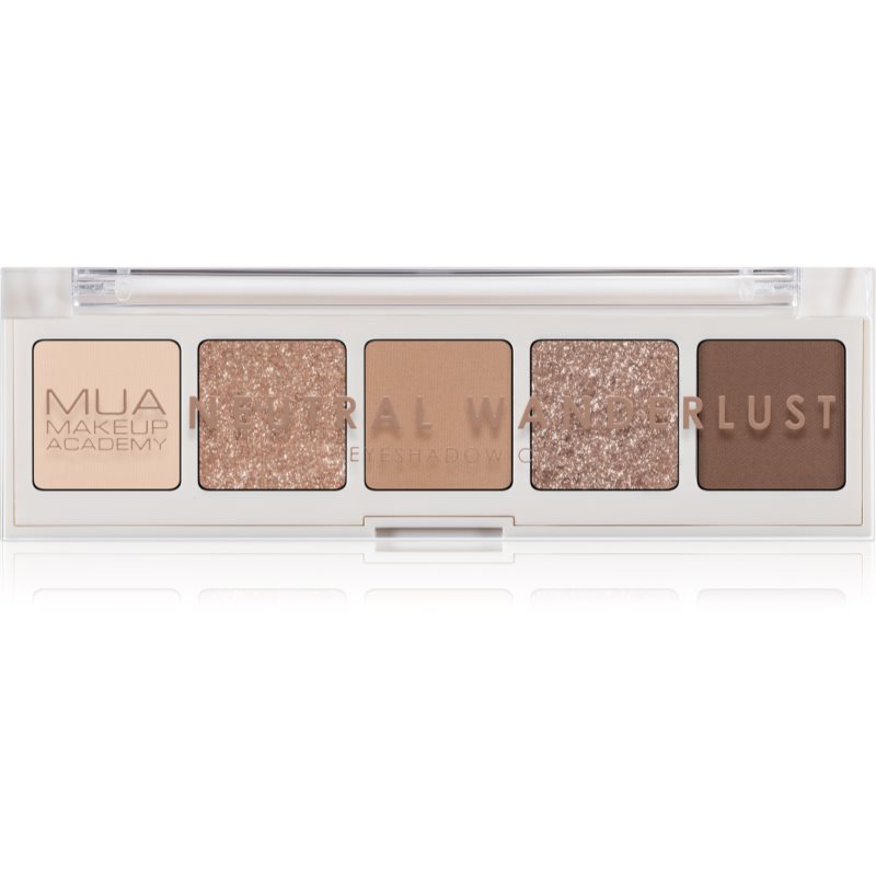 MUA Makeup Academy MUA Makeup Academy Professional 5 Shade Palette палитра сенки за очи - Унисекс парфюм 8мл - Сравни цени от 1 магазин с безплатна доставка
