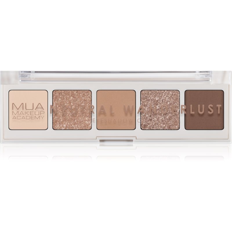 MUA Makeup Academy Professional 5 Shade Palette палитра сенки за очи - Грим - Сравни цени от 1 магазин с безплатна доставка