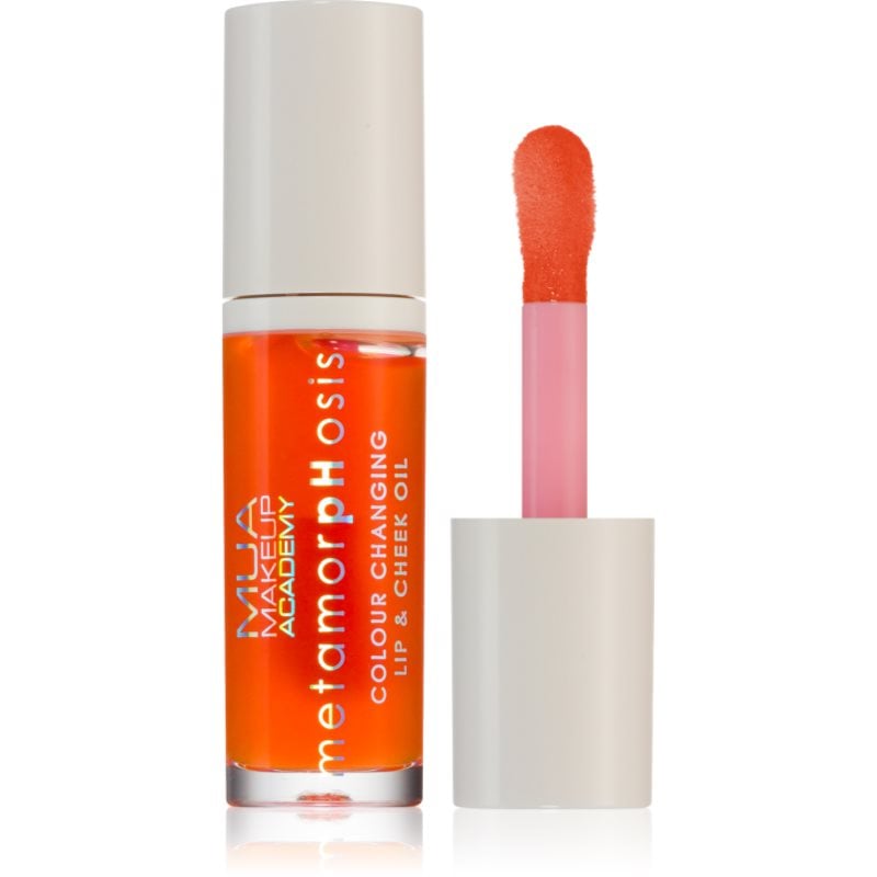 MUA Makeup Academy Metamorphosis масло от нар за устни и скули аромати Oh Peachy (Peach)