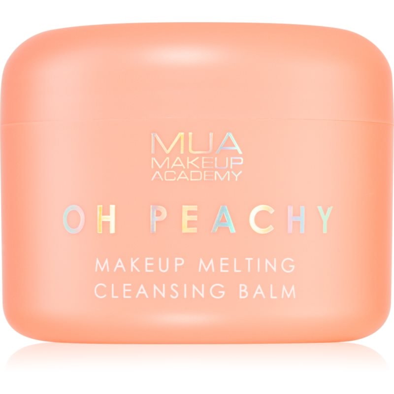 MUA Makeup Academy Oh Peachy балсам за почистване на грим, съдържащ олио с аромат на праскова - Грижа за лице - Сравни цени от 1 магазин с безплатна доставка