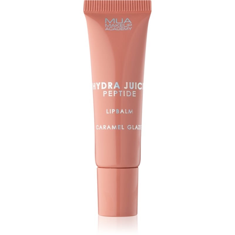 MUA Makeup Academy Hydra Juice Peptide Lip Balm хидратиращ балсам за устни за блясък аромати Caramel Glaze - Грижа за лице - Сравни цени от 1 магазин с безплатна доставка