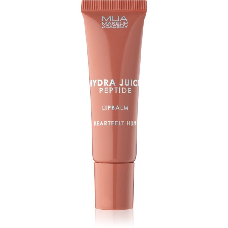 MUA Makeup Academy Hydra Juice Peptide Lip Balm хидратиращ балсам за устни за блясък аромати Heartfelt Hun (Honey)