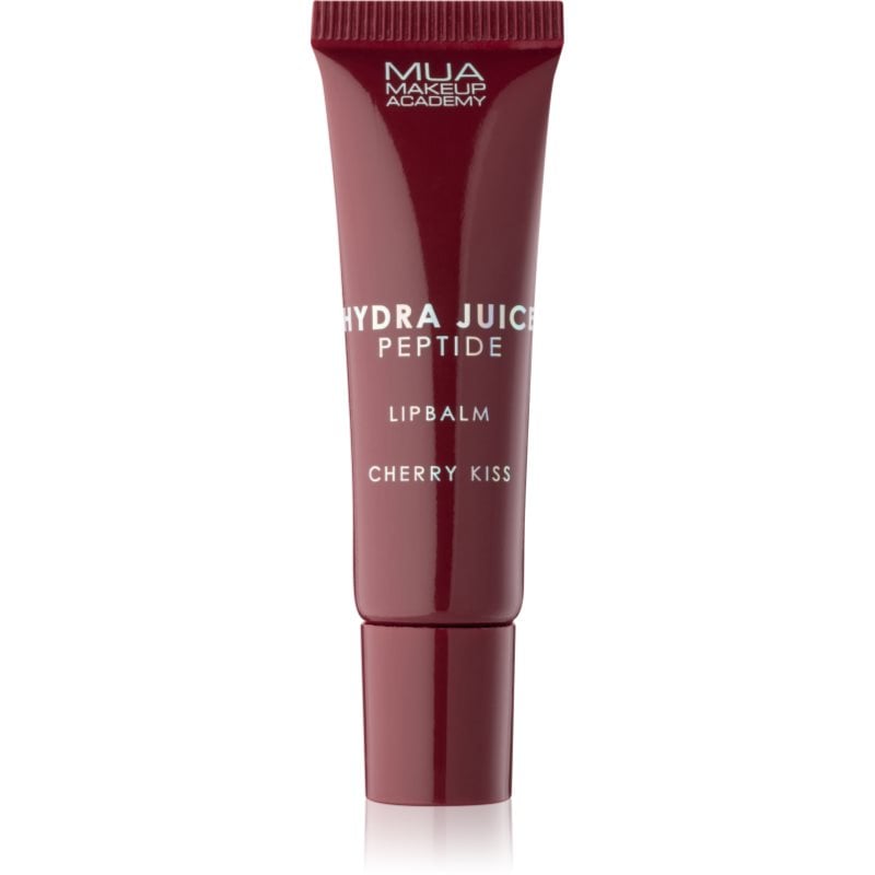 MUA Makeup Academy Hydra Juice Peptide Lip Balm хидратиращ балсам за устни за блясък аромати Cherry Kiss
