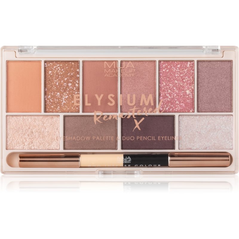 MUA Makeup Academy Elysium Remastered палитра сенки за очи с 10 - Грим - Сравни цени от 1 магазин с безплатна доставка