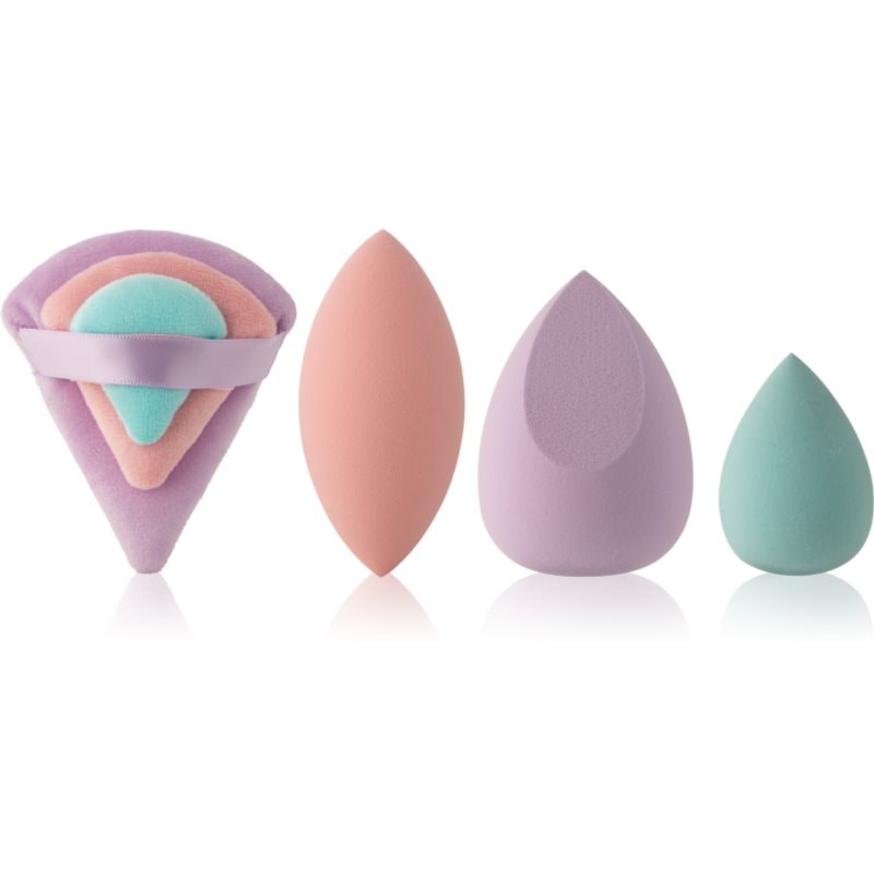 MUA Makeup Academy Powder Puff & Sponge Set комплект апликатори - Комплект - Сравни цени от 1 магазин с безплатна доставка