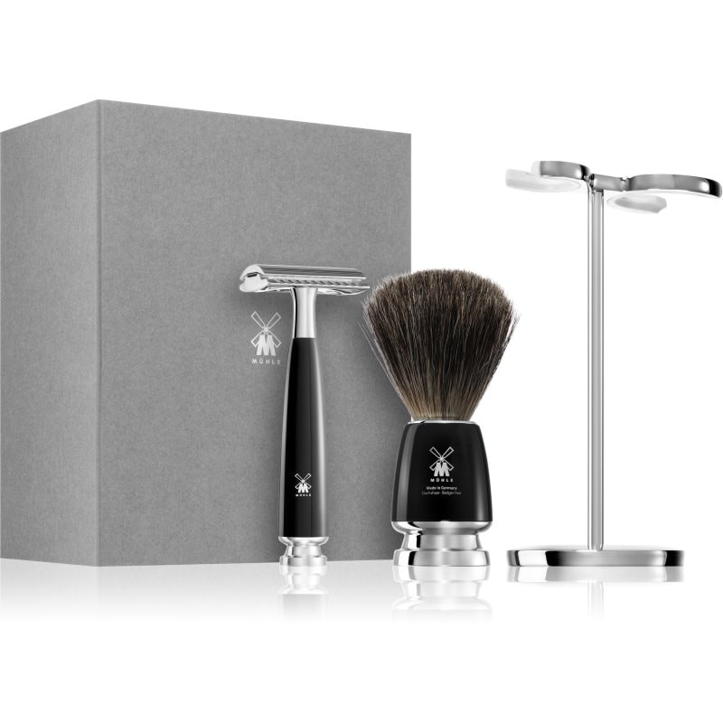 Mühle RYTMO Black Pure Badger комплект за бръснене - Комплект - Сравни цени от 1 магазин с безплатна доставка