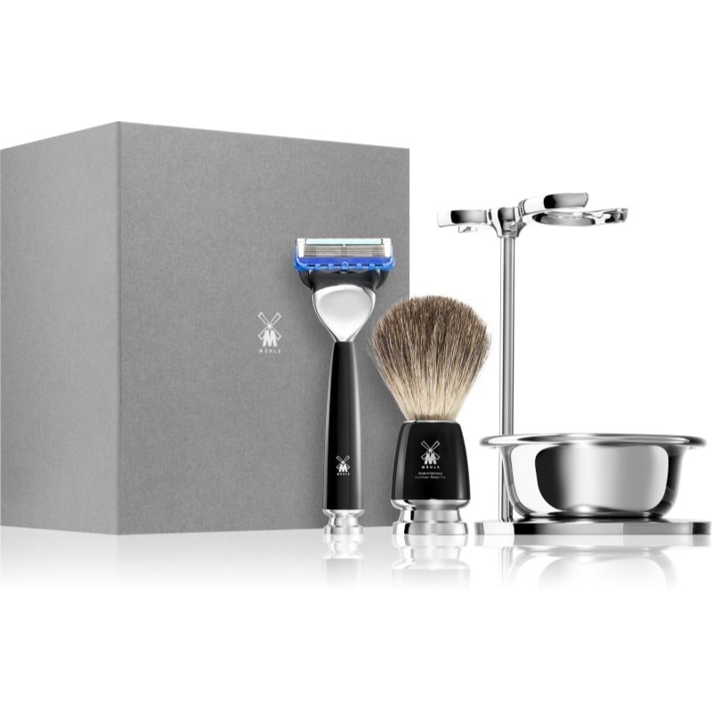 Mühle RYTMO Black Pure Badger Fusion комплект за бръснене - Комплект - Сравни цени от 1 магазин с безплатна доставка