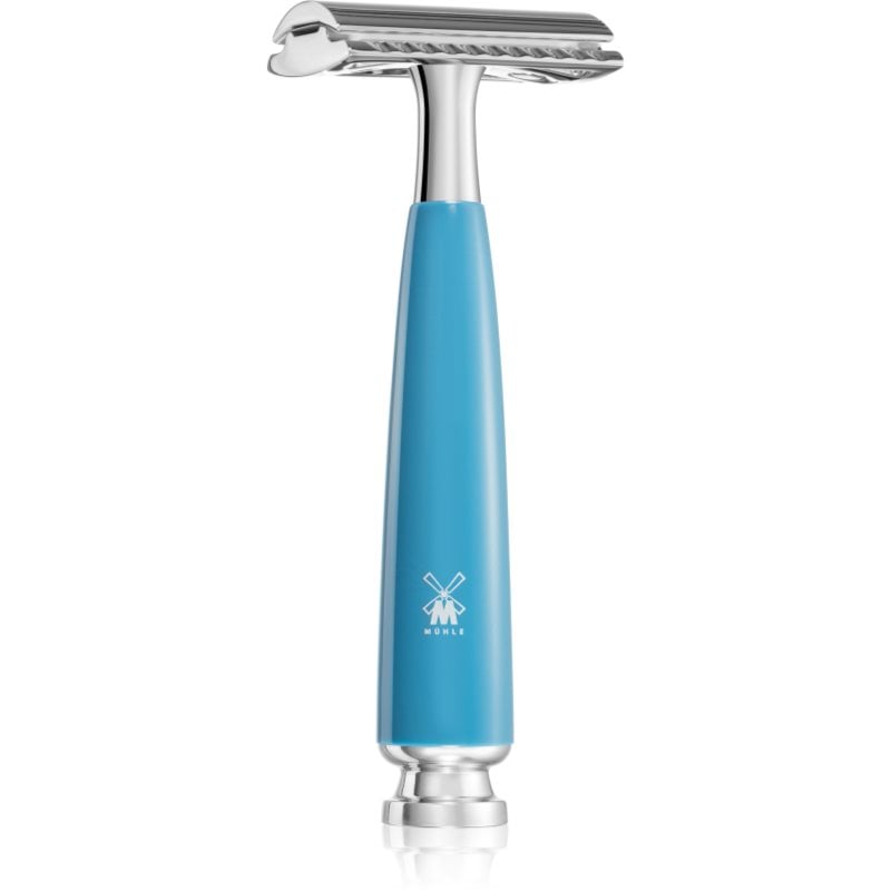 Mühle RYTMO R228 Blue Resin традиционна самобръсначка