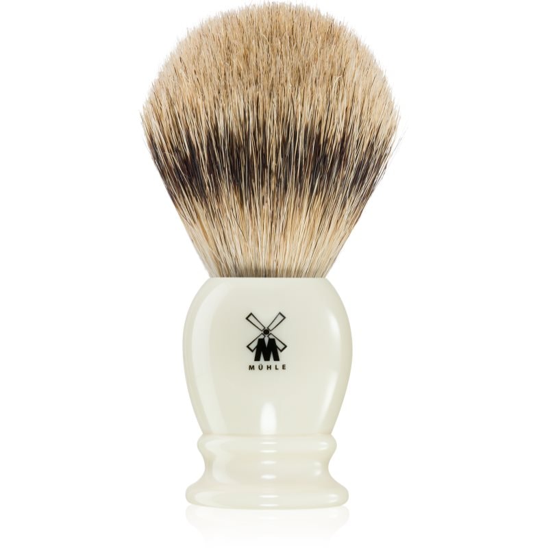 Mühle CLASSIC Silvertip Badger Faux Ivory четка за бръснене с косми от язовец Large - Грижа за тяло - Сравни цени от 1 магазин с безплатна доставка
