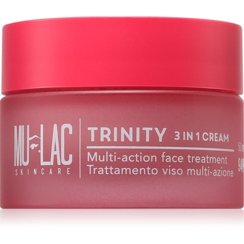 Mulac Cosmetics Trinity хидратиращ крем за лице 3 в 1 - Грижа за лице - Сравни цени от 1 магазин с безплатна доставка