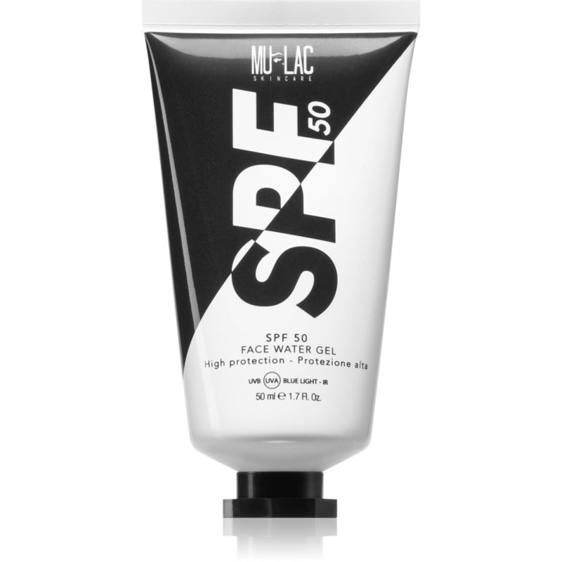 Mulac Cosmetics SPF 50 защитен гел-крем за лице SPF 50 - Грижа за лице - Сравни цени от 1 магазин с безплатна доставка
