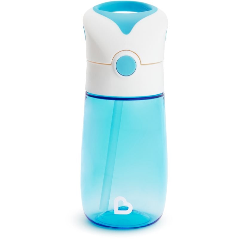 Munchkin Flip & Go чаша със сламка 18 m+ Blue