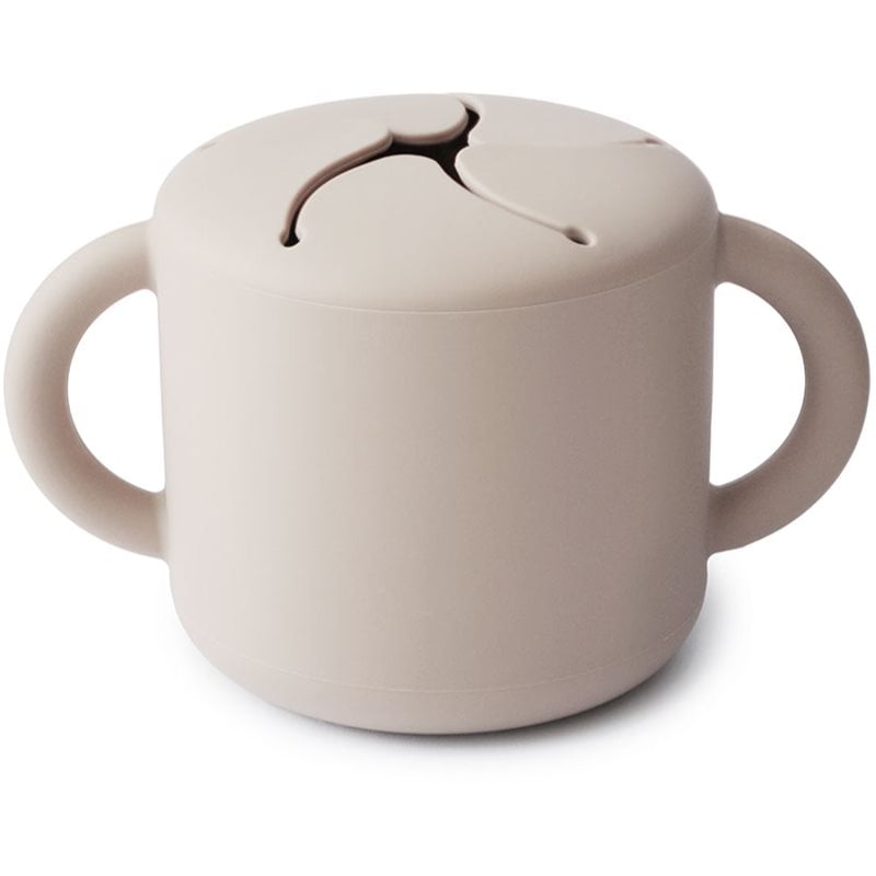 Mushie Baby Snack Cup чаша за закуска Ivory