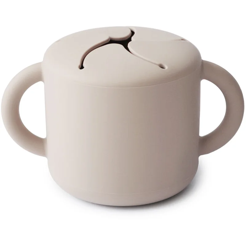 Mushie Baby Snack Cup чаша за закуска Ivory - За деца - Сравни цени от 1 магазин с безплатна доставка