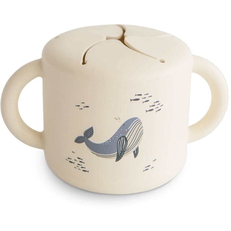 Mushie Baby Snack Cup чаша за закуска Whales - За деца - Сравни цени от 1 магазин с безплатна доставка