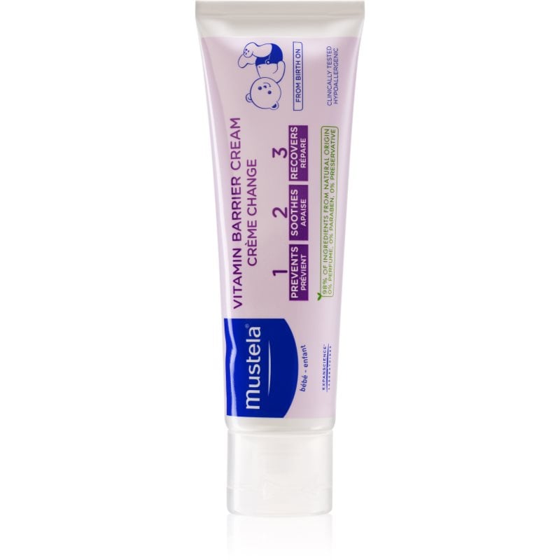 Mustela Bébé защитен крем за деца против възпаления