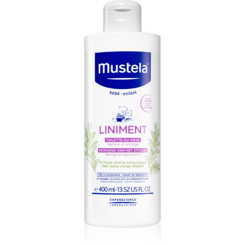Mustela Mustela Bébé Liniment почистващо мляко за деца от раждането им - Унисекс парфюм 400мл - Сравни цени от 1 магазин с безплатна доставка