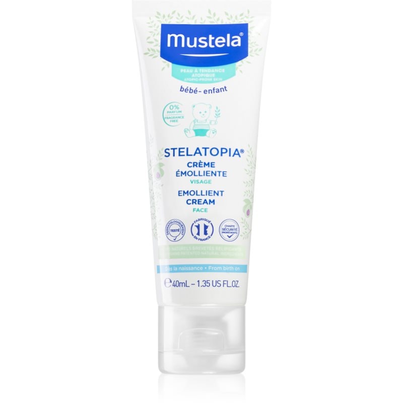 Mustela Bébé Stelatopia овлажняващ крем за лице за деца от раждането им - Грижа за лице - Сравни цени от 1 магазин с безплатна доставка