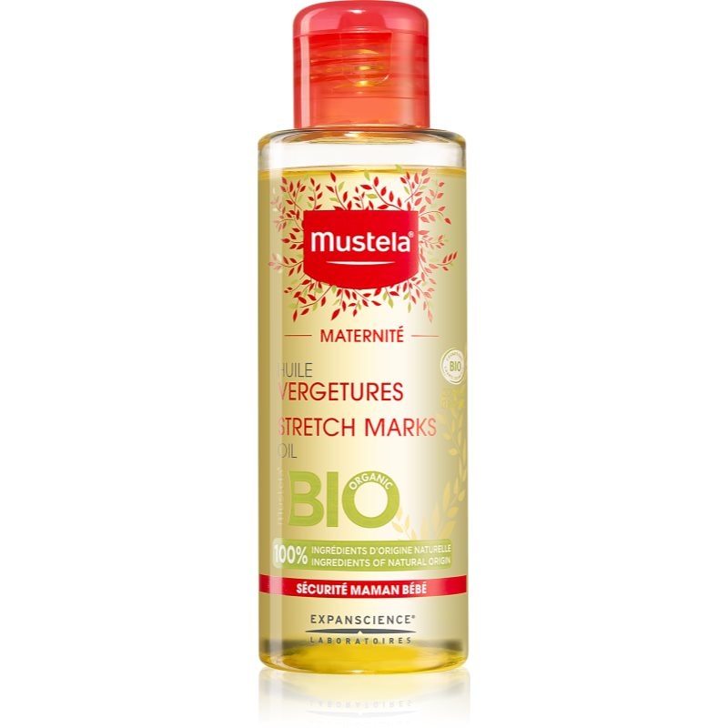 Mustela Maternité BIO масло-грижа за профилактика на стрии - Грижа за тяло - Сравни цени от 1 магазин с безплатна доставка