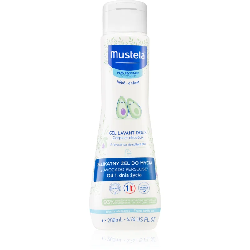 Mustela Bébé Bain гел за тяло и коса за деца