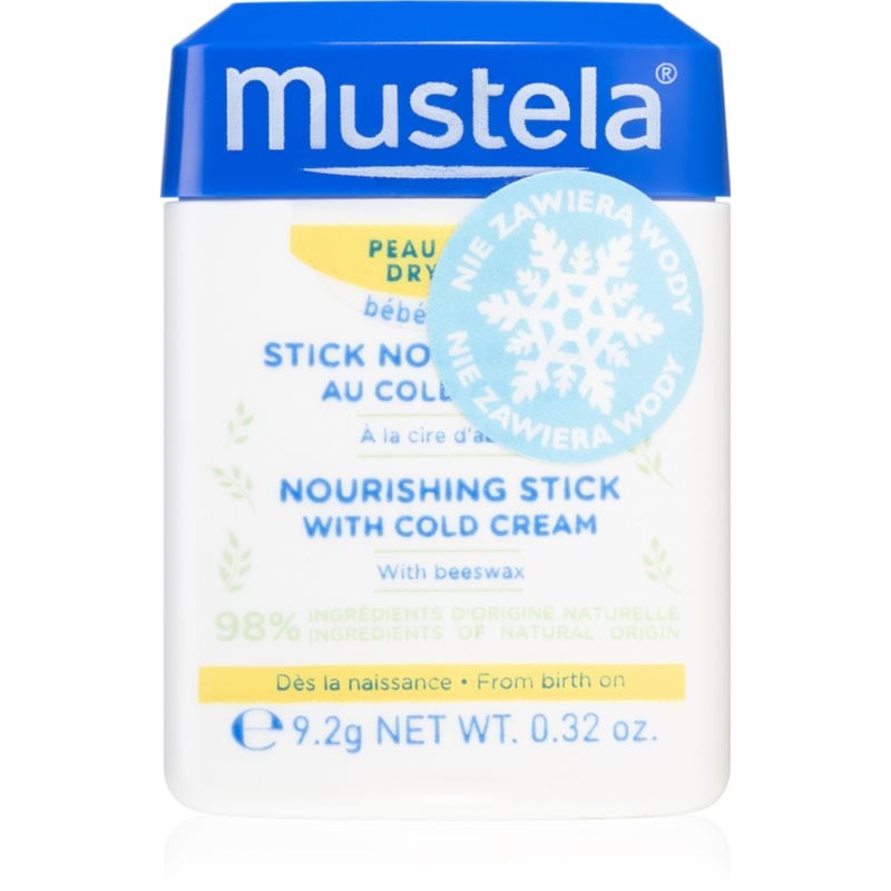 Mustela Bébé Hydra Stick защитен хидратиращ стик за деца от раждането им
