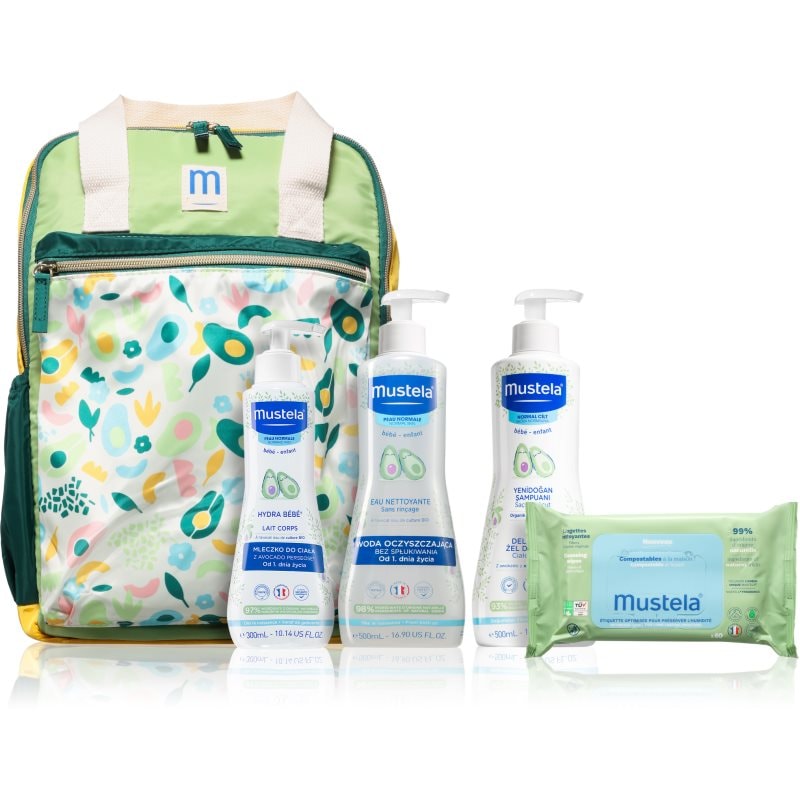 Mustela Bébé Backpack Set подаръчен комплект за деца от раждането им - За деца - Сравни цени от 1 магазин с безплатна доставка
