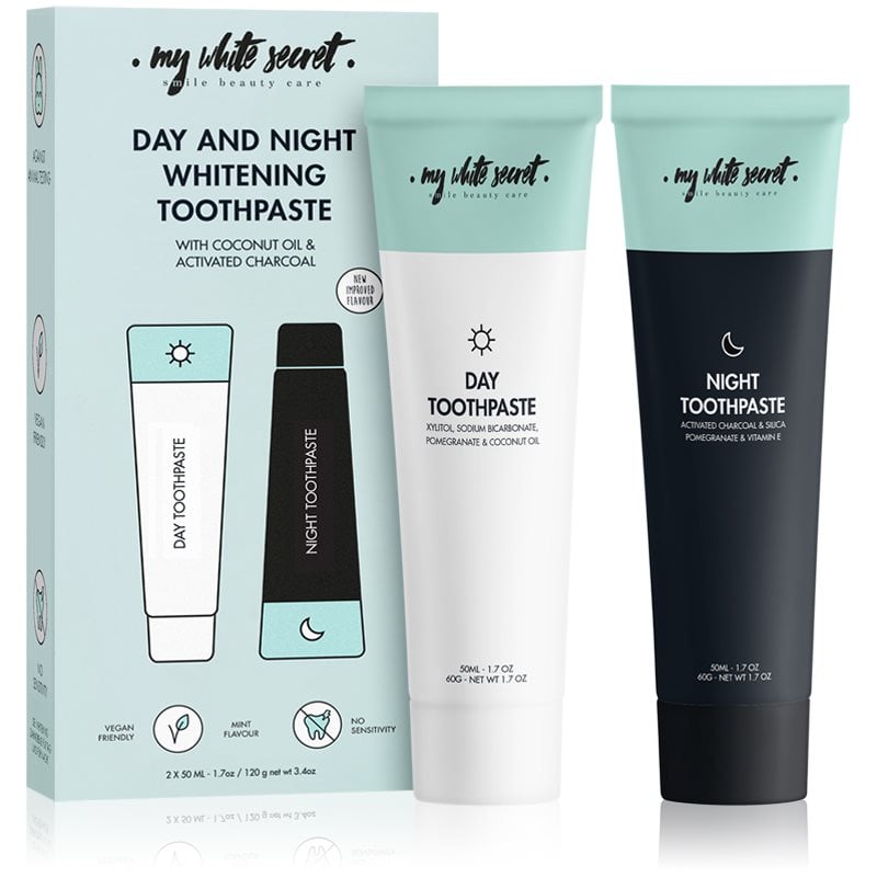My White Secret Toothpaste Classic Mint Комплект за дентална грижа за искрящи бели зъби