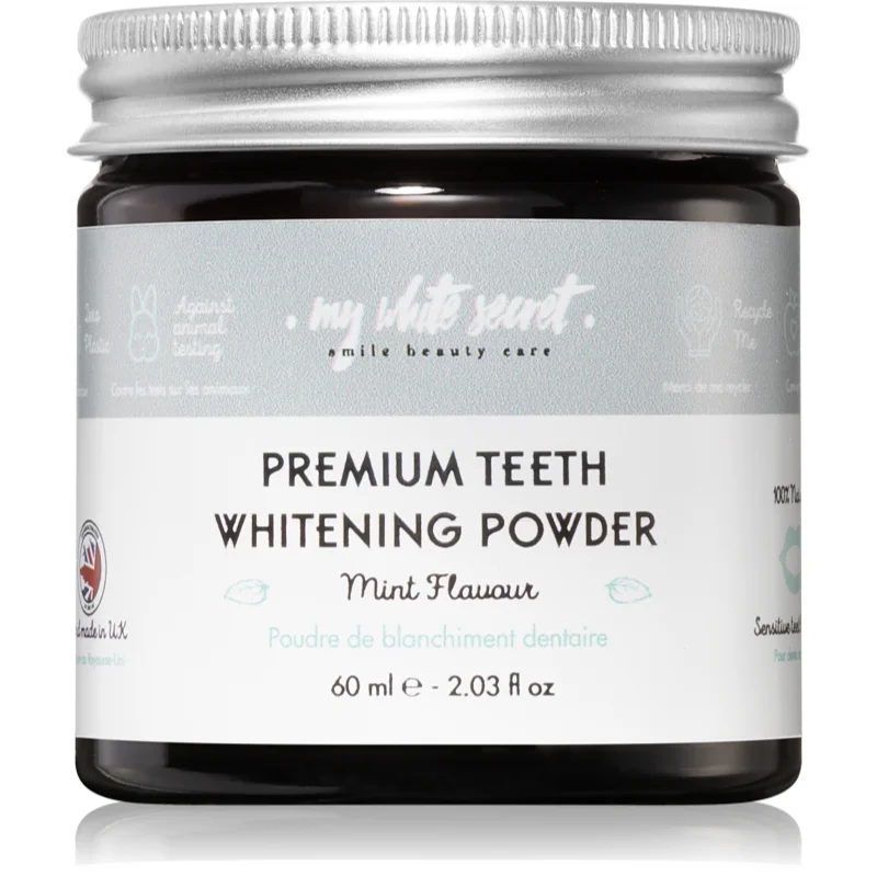 My White Secret Whitening Powder избелваща пудра за зъби за чувствителни зъби