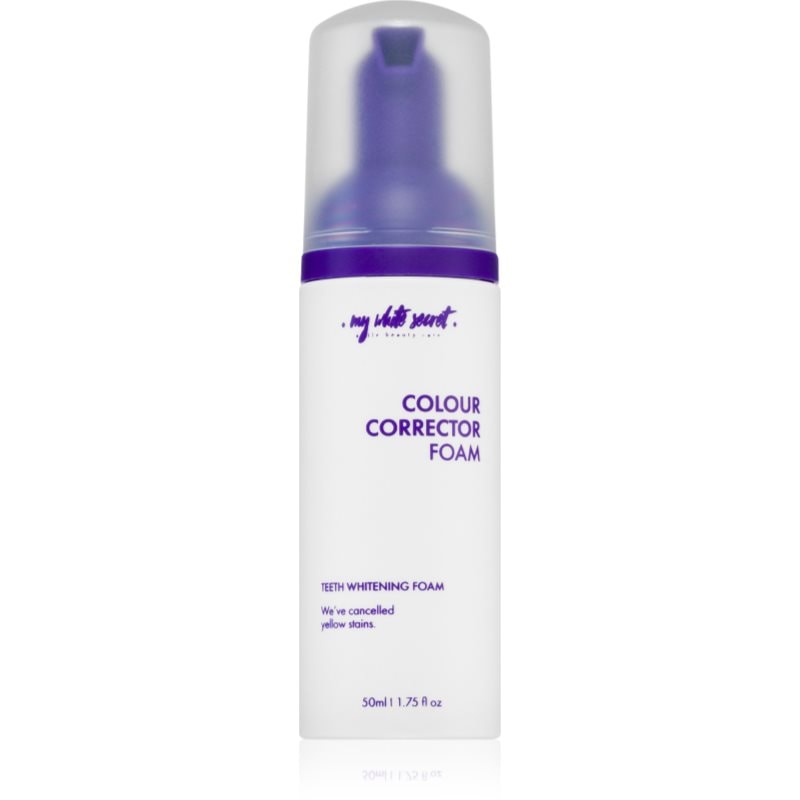 My White Secret My White Secret Teeth Whitening Foam коректор с пяна за избелване на зъбите V34 - Унисекс парфюм 50мл - Сравни цени от 1 магазин с безплатна доставка