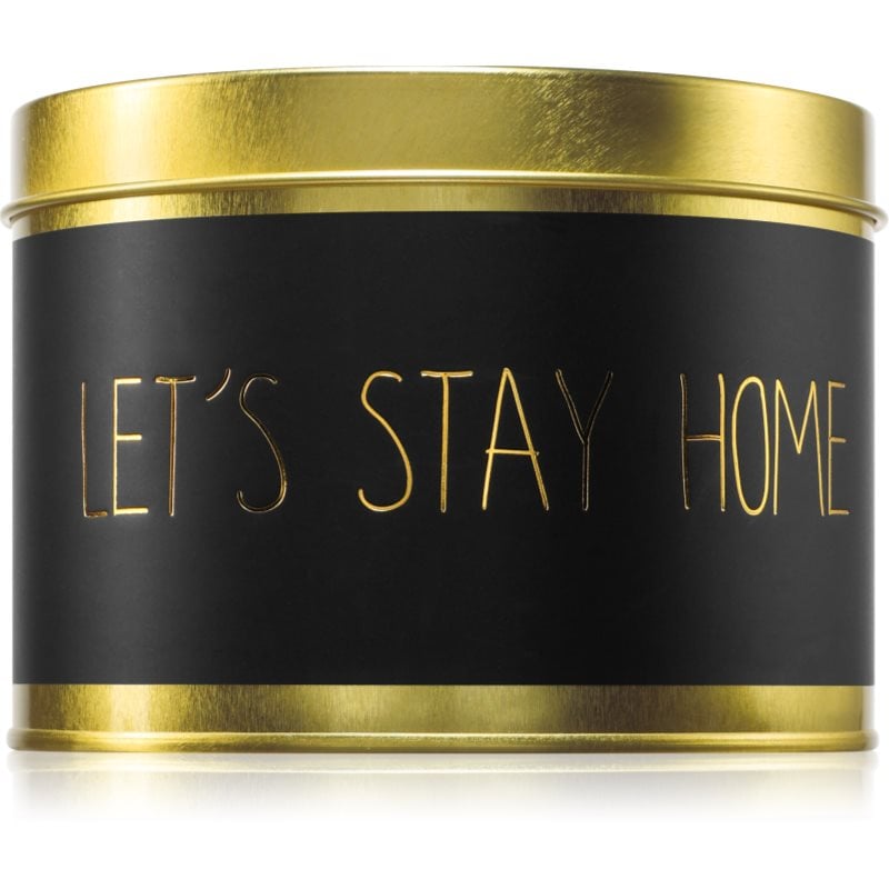 My Flame Warm Cashmere Let's Stay Home ароматна свещ 11x8 см