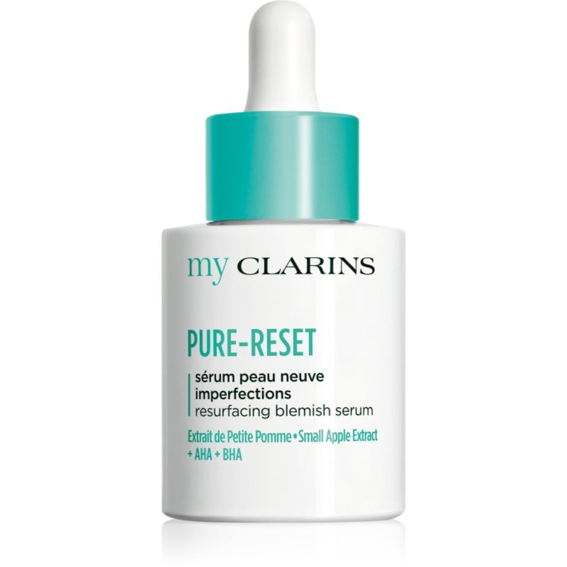 Clarins My Clarins Pure-Reset Resurfacing Blemish Serum обновяващ серум за мазна кожа склонна към акне
