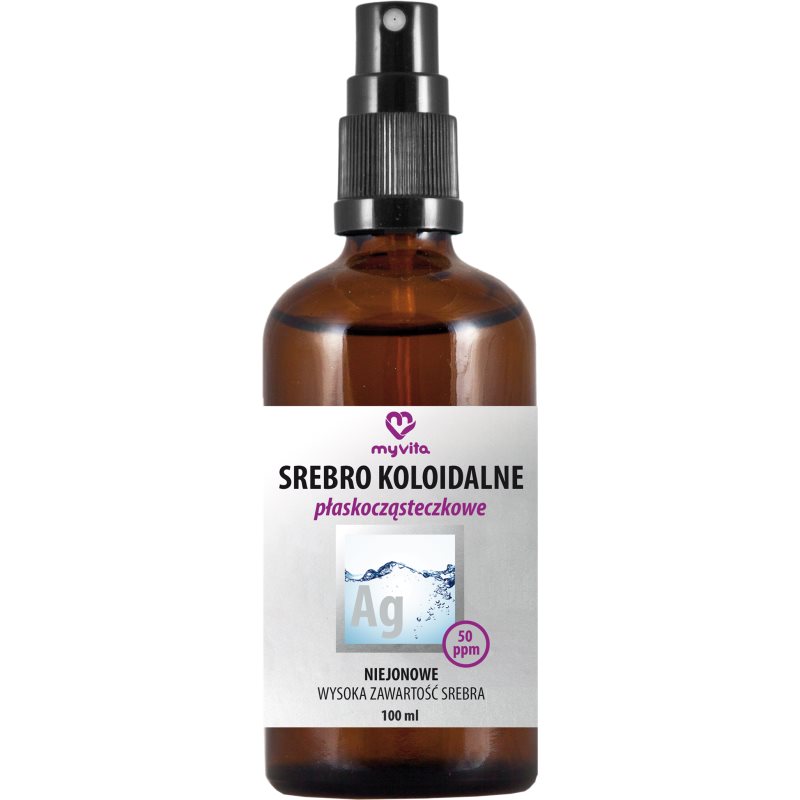 MyVita Colloidal silver 50 ppm почистващ тоник - Грижа за лице - Сравни цени от 1 магазин с безплатна доставка