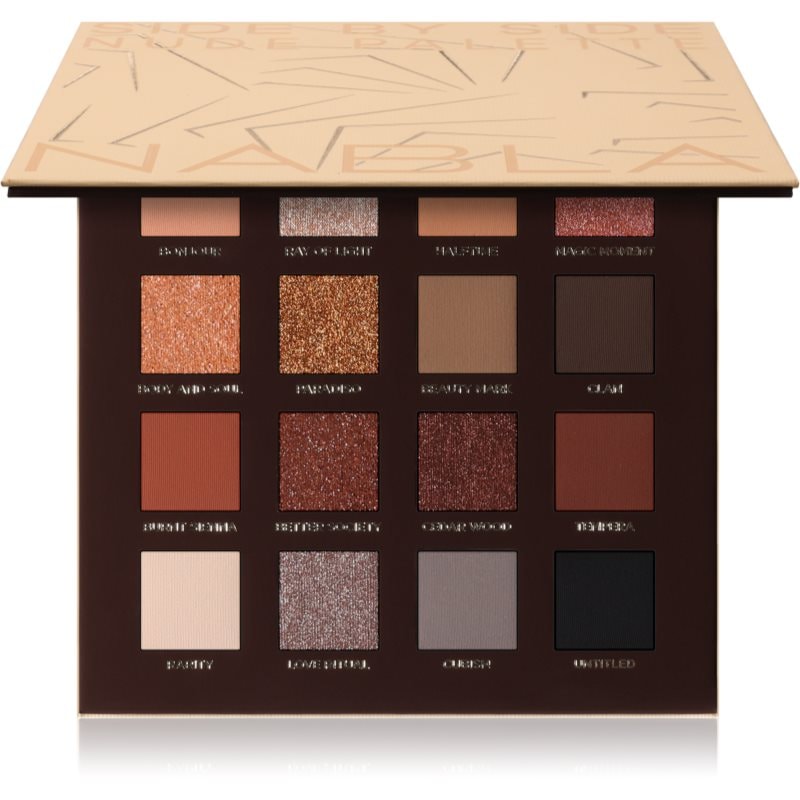 NABLA Cosmetics Side By Side Nude палитра сенки за очи - Грим - Сравни цени от 1 магазин с безплатна доставка