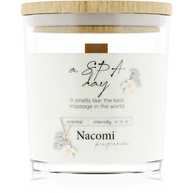 Nacomi Soy Candle Home Fragrances ароматна свещ с дървен фитил 140 гр. - Аромат - Сравни цени от 1 магазин с безплатна доставка
